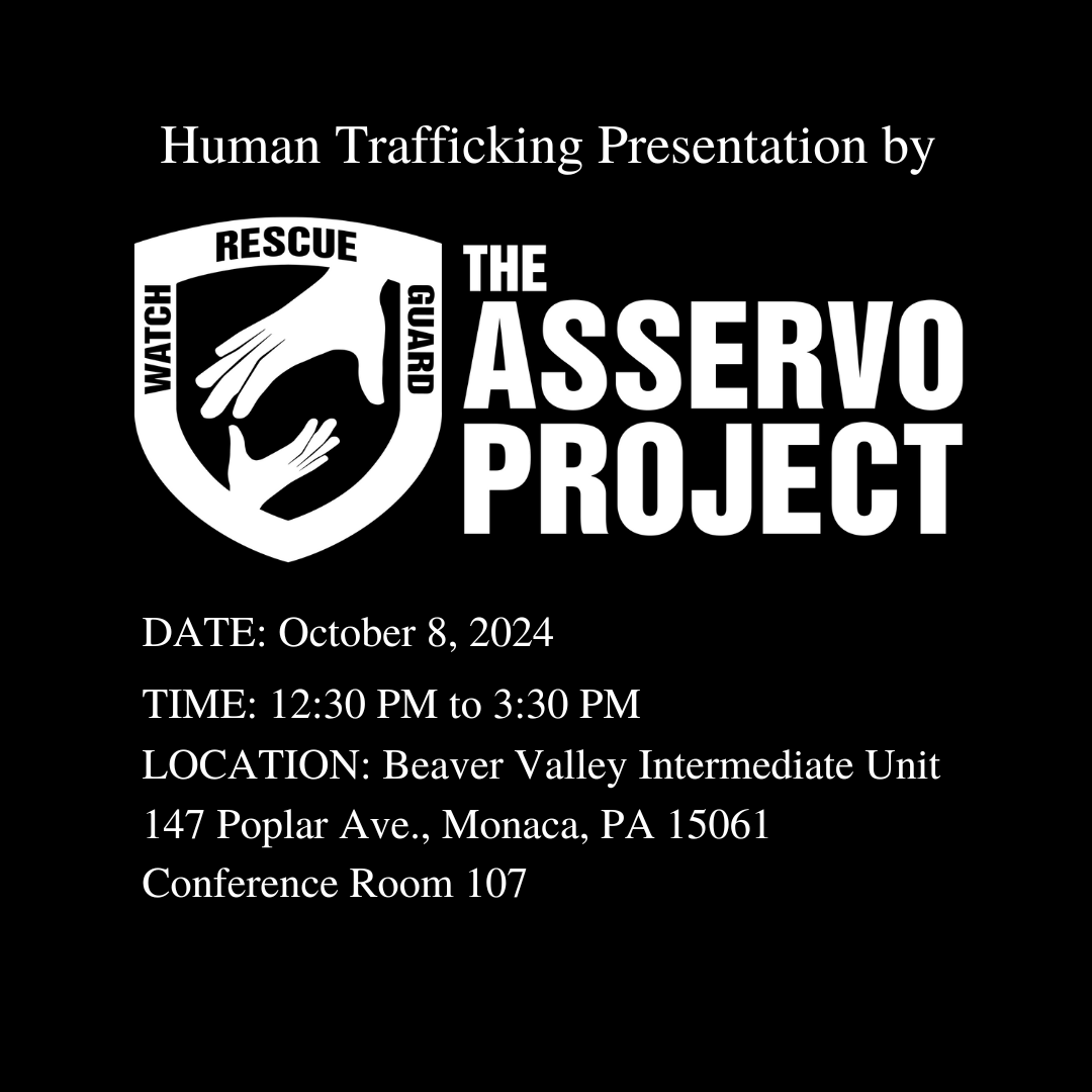 Human Trafficking Presentation by The Asservo Project - Beaver County ...