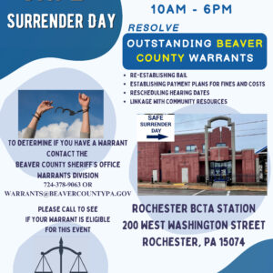 Safe Surrender Day, October 8, 2024