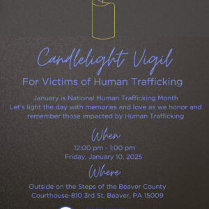 Candlelight Vigil: Victims of Human Trafficking